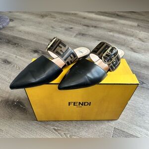 Fendi Sabot Mules